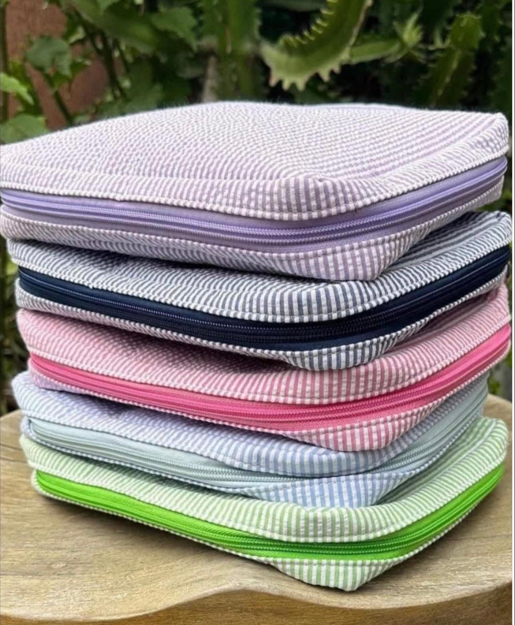 Seersucker Bible Cover Blanks
